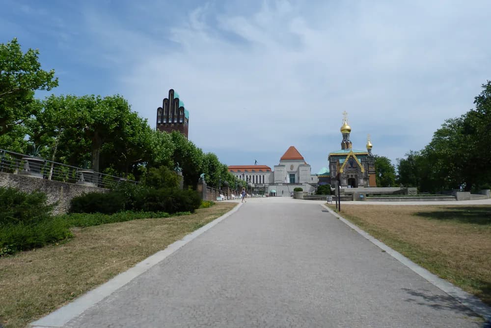 Stadtansicht von Darmstadt