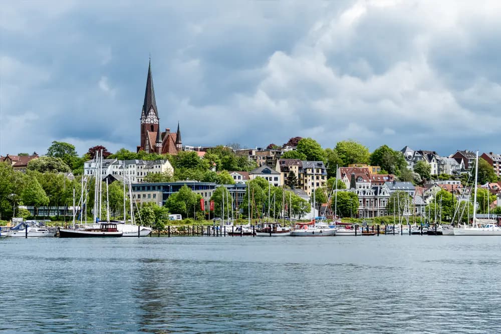 Stadtansicht von Flensburg