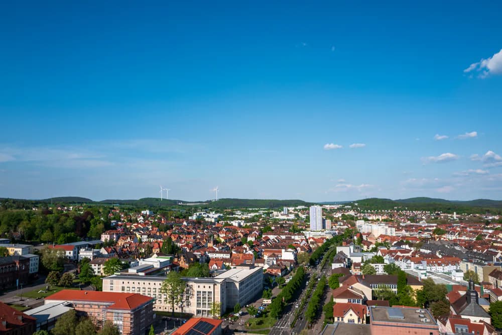 Stadtansicht von Kaiserslautern