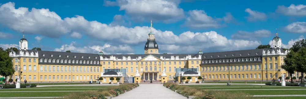Stadtansicht von Karlsruhe