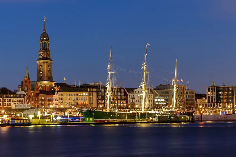 Stadtansicht von Kiel