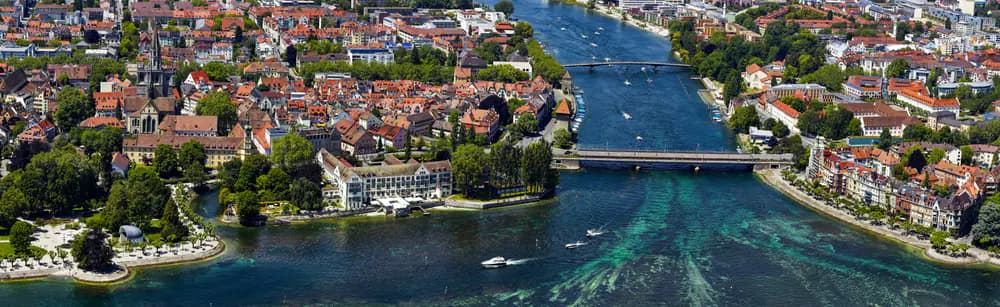 Stadtansicht von Konstanz