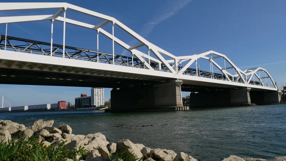Stadtansicht von Ludwigshafen am Rhein