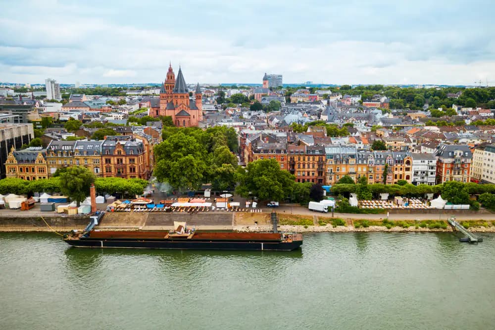 Stadtansicht von Mainz