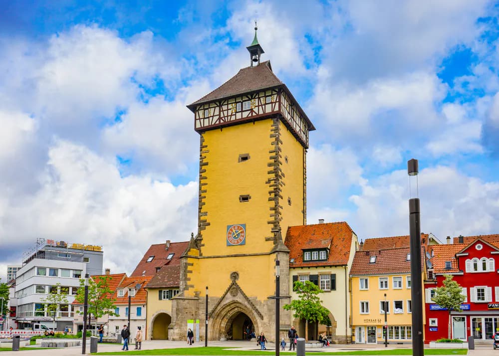 Stadtansicht von Reutlingen
