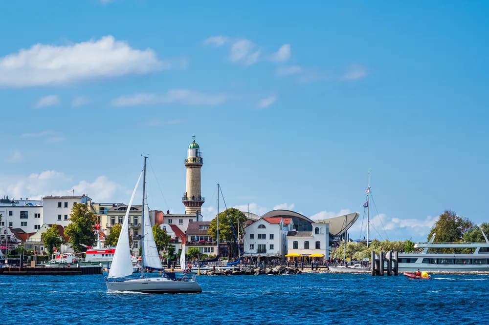 Stadtansicht von Rostock