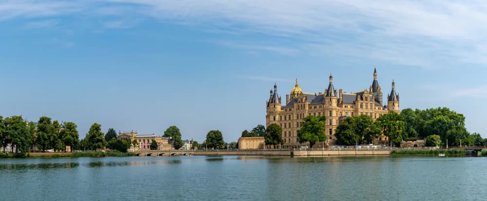 Stadtansicht von Schwerin