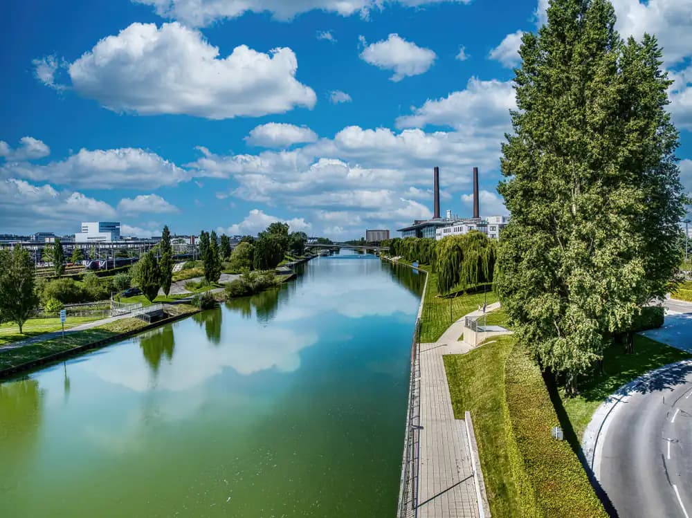 Stadtansicht von Wolfsburg