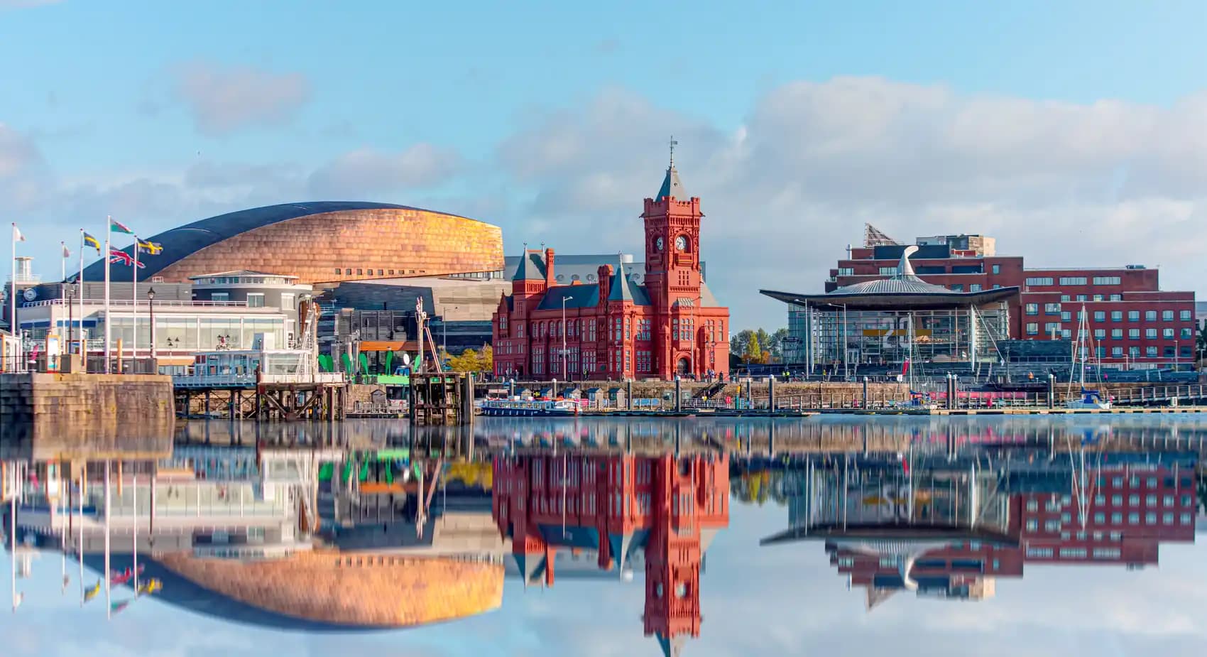 City view of Cardiff