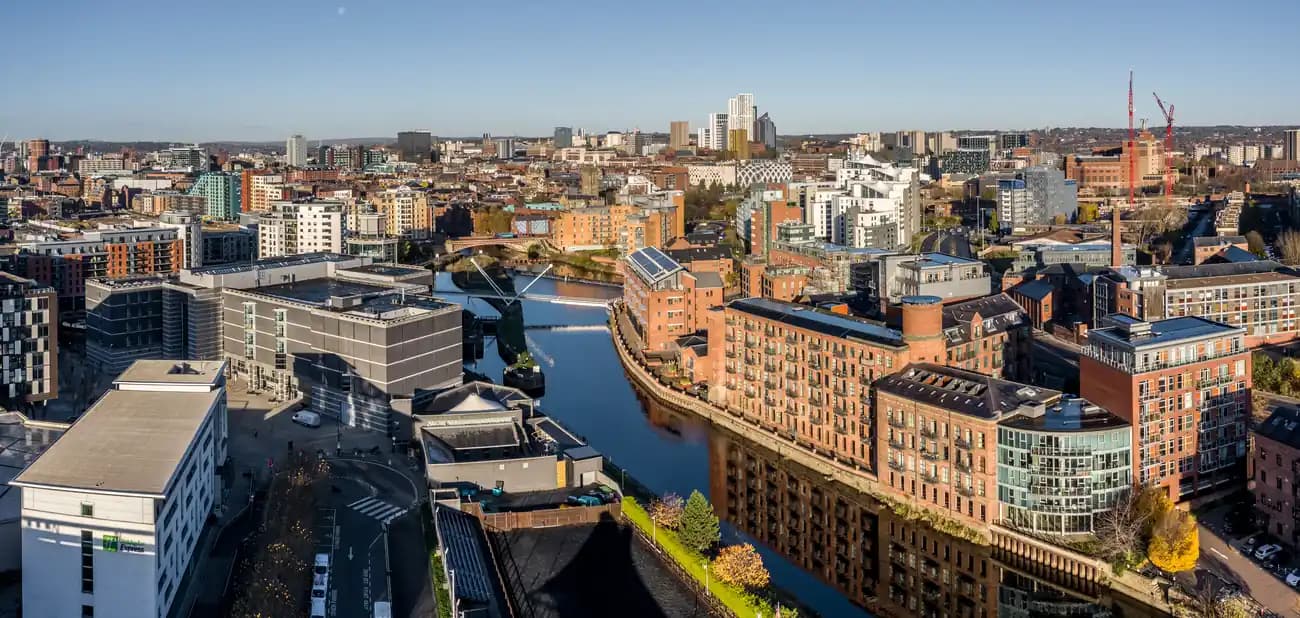 City view of Leeds