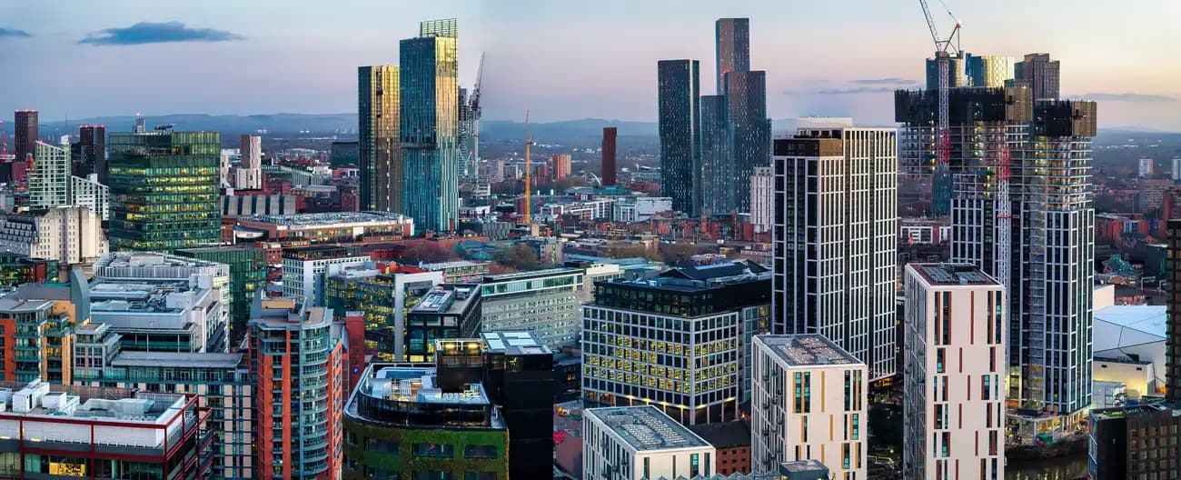City view of Manchester