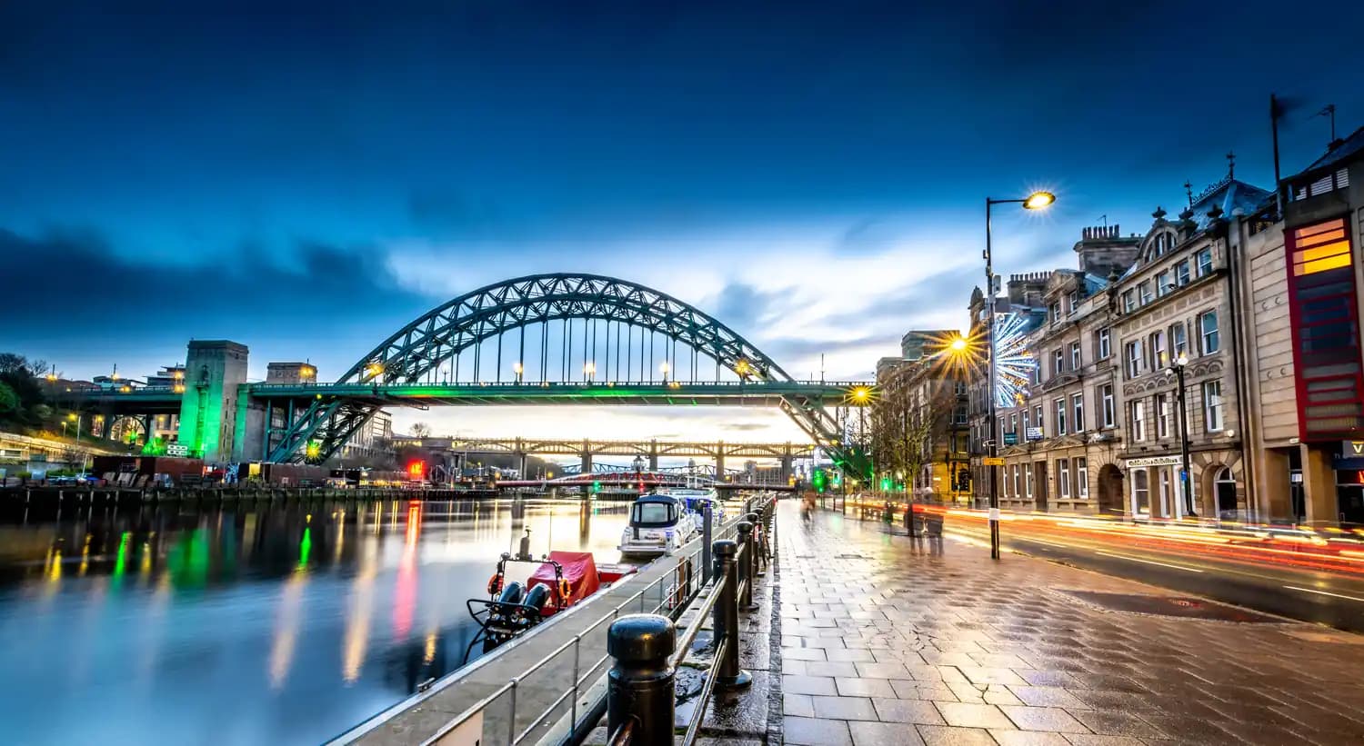 City view of Newcastle upon Tyne