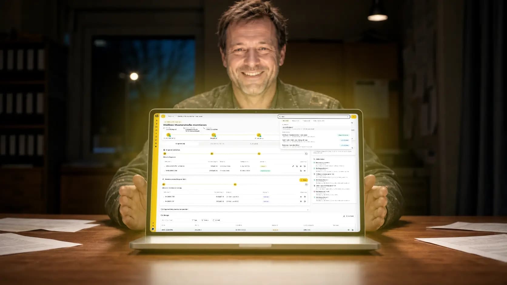 beeBAAHM app in a screen view