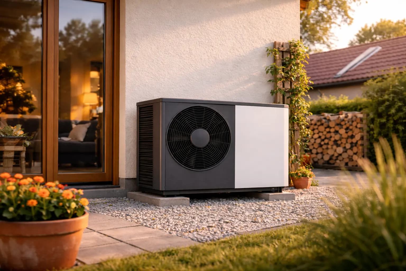 Install heat pump