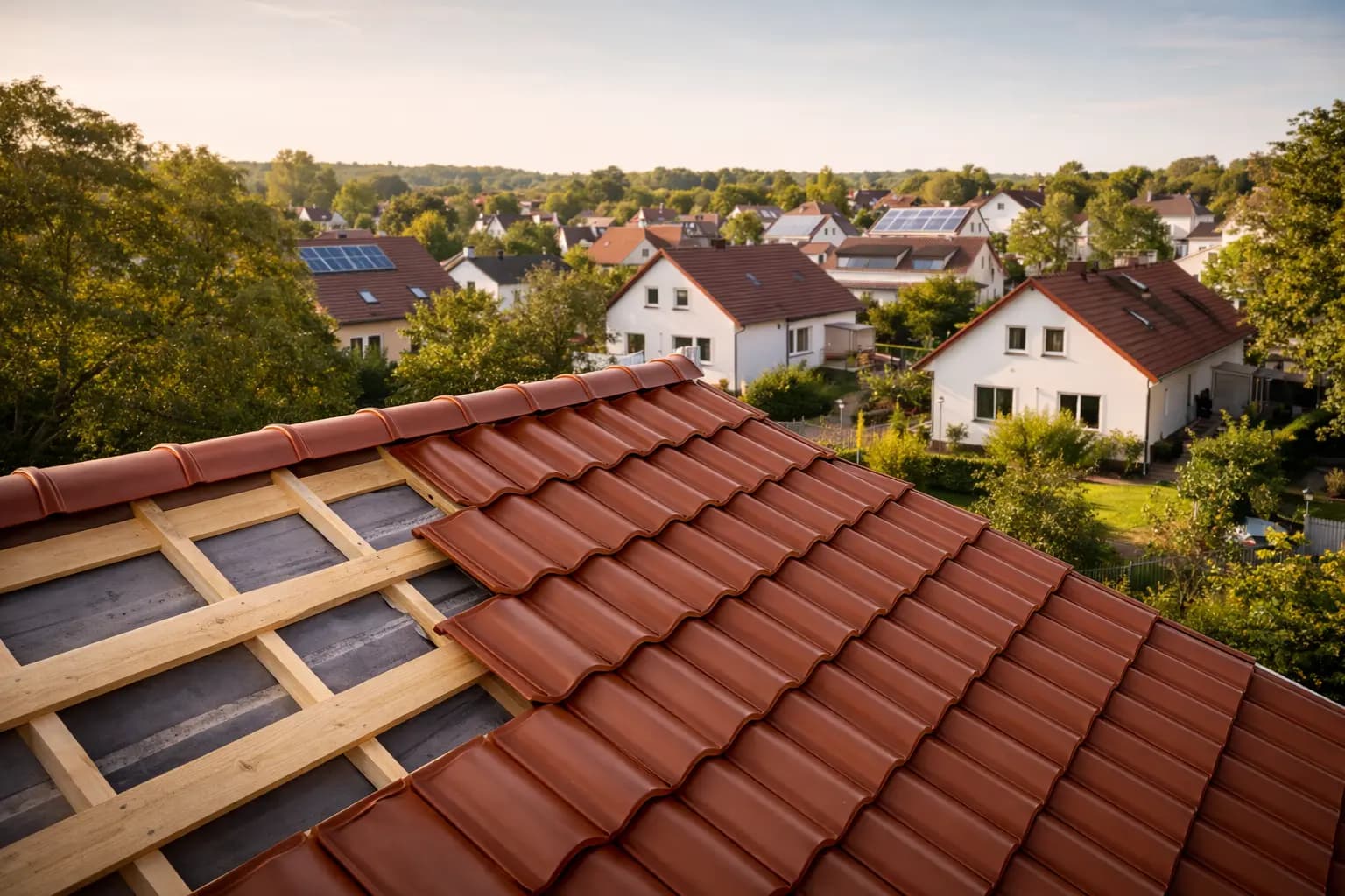 Renovate roof