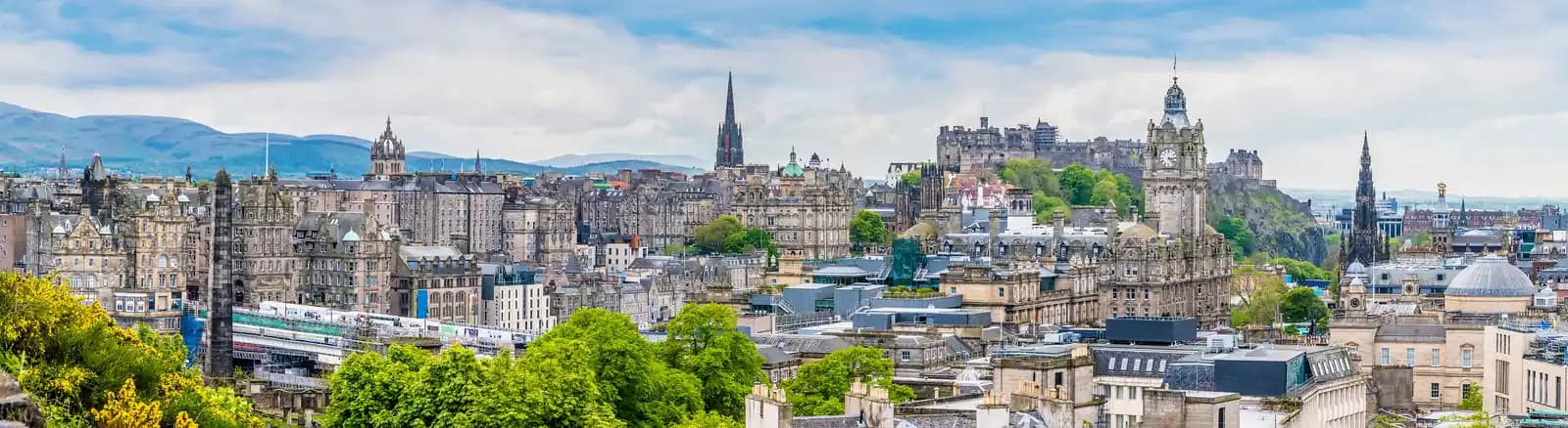 City view of Edinburgh